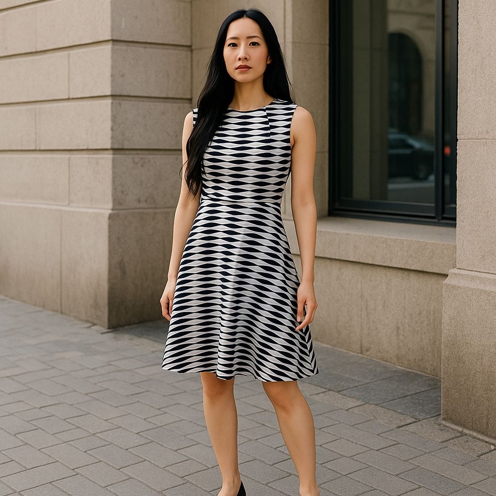 🏷️015 SHELBY & PALMER dress SMALL p2p 17